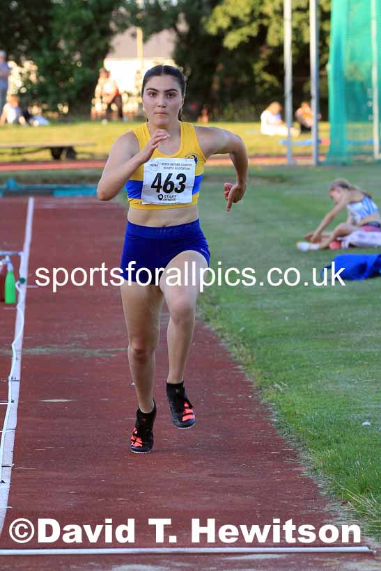 Long jump, 2022 NEGP Monkton No. 6, Wednesday, Aug. 10th. Photo: David T. Hewitson/Sports for All Pics